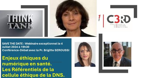 Enjeux Éthiques du Numérique en Santé : les Référentiels de la cellule éthique de la DNS.
