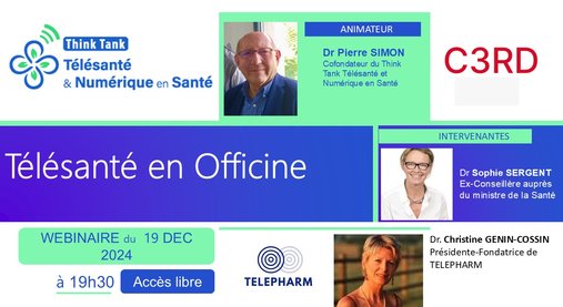 Que retenir du webinaire consacré à la télésanté en Officine ?